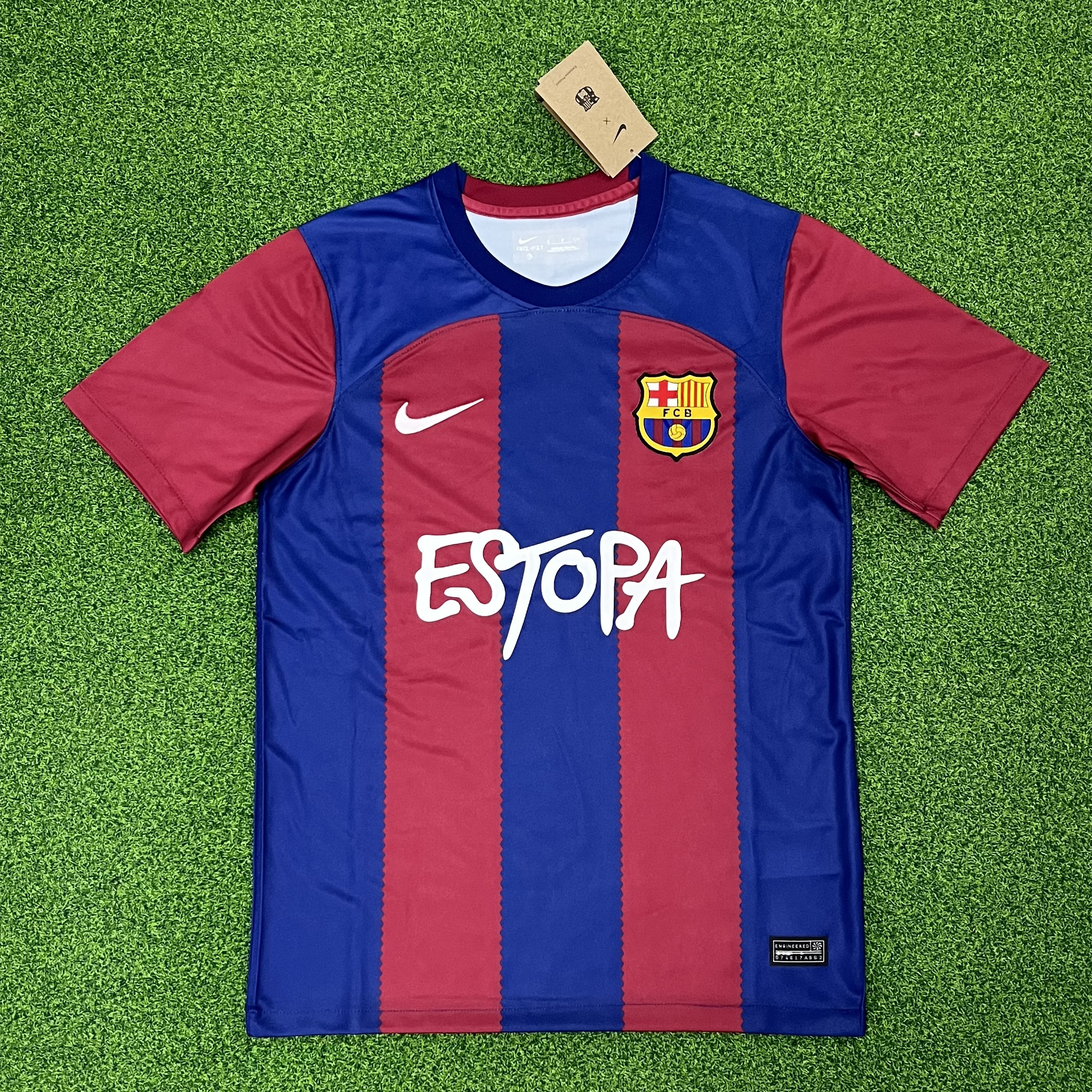 Barcelona x E.S.T.O.P.A 23-24 Special Editon Jersey - Fans Version